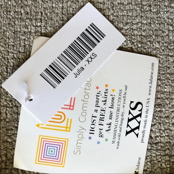 {LuLaRoe} New Julia Striped Dress - Picture 4 of 6